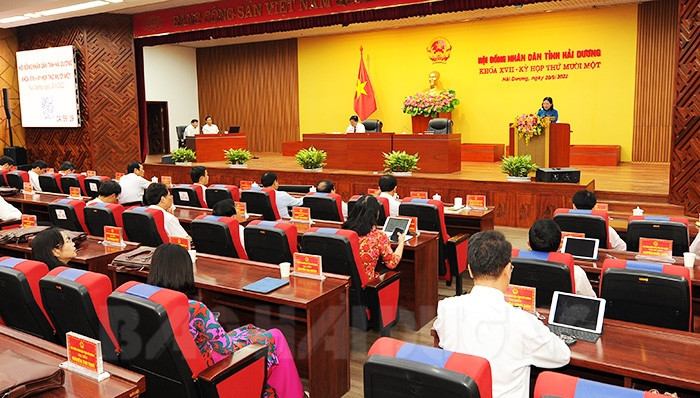 Kỳ họp thứ 11 HĐND tỉnh Hải Dương khóa XVII thông qua 4 nghị quyết
